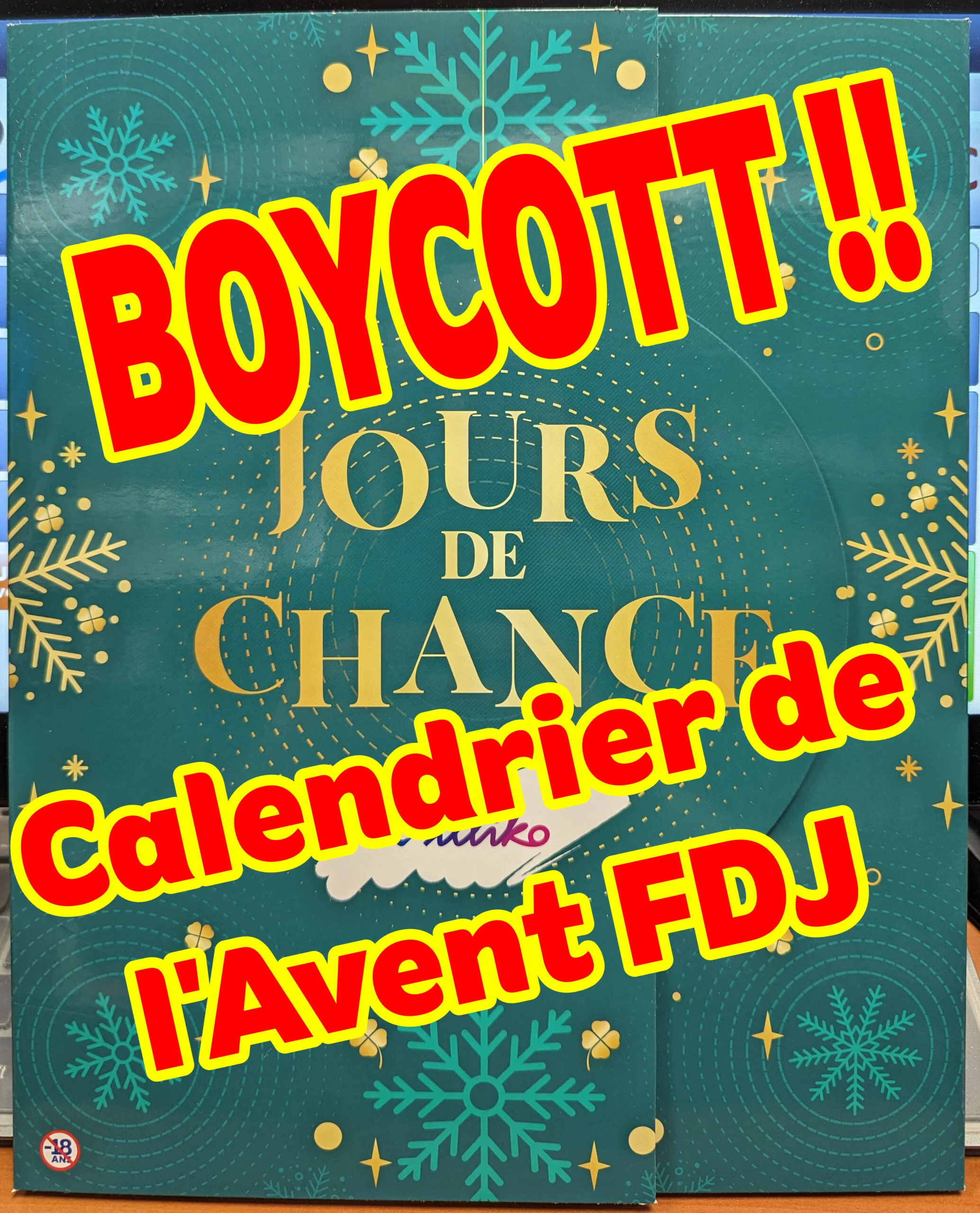 Lire la suite à propos de l’article Pourquoi nous boycottions le calendrier de l&rsquo;avent FDJ 2024